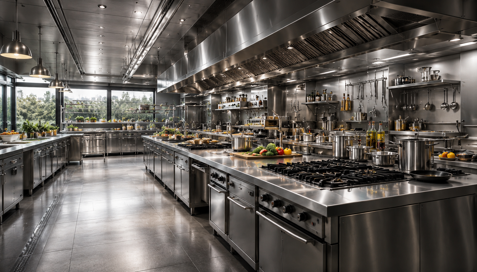 Stainless Steel Kitchen Equipment Fabrication
